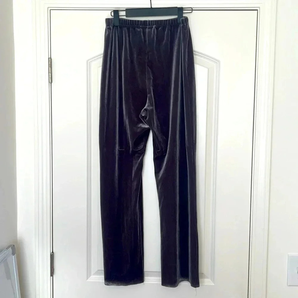 Diane M 2 Piece Velour Nightgown w/Pants Set - Size Small - Picture 4 of 7